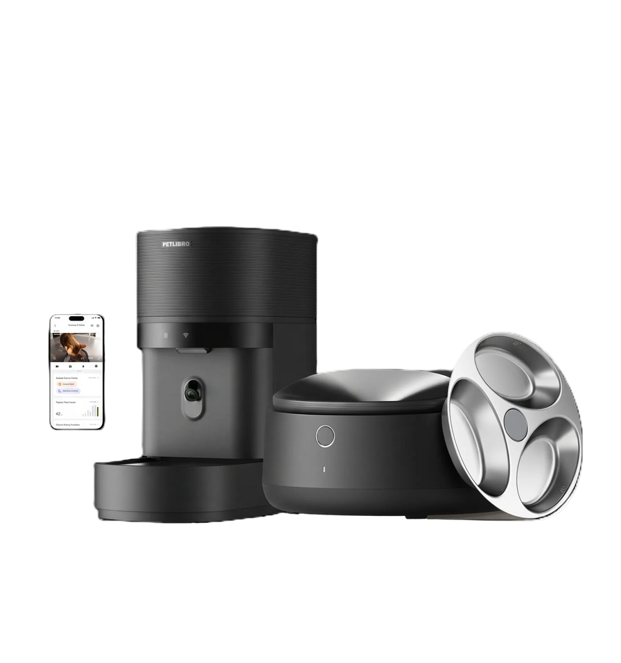 Granary 2 Vision & Polar Wet Food Feeder Bundle