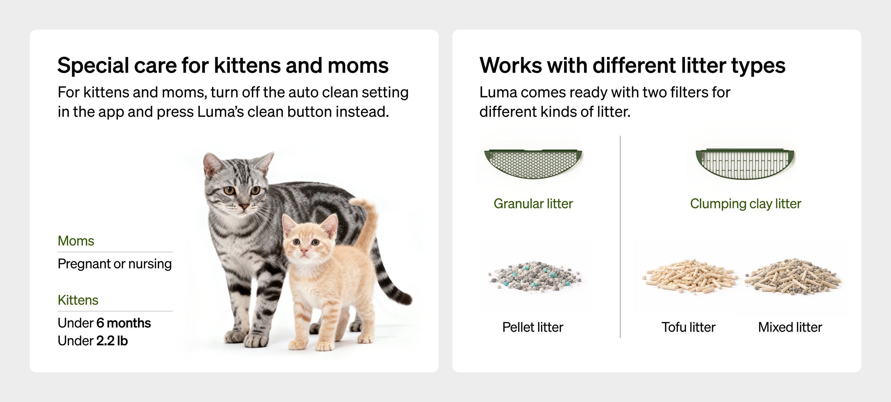 Petlibro Petlibro Luma、Petlibro Luma odor control luma smart litter box guide for moms, kittens, and litter types for automatic self cleaning litter box deodorizer