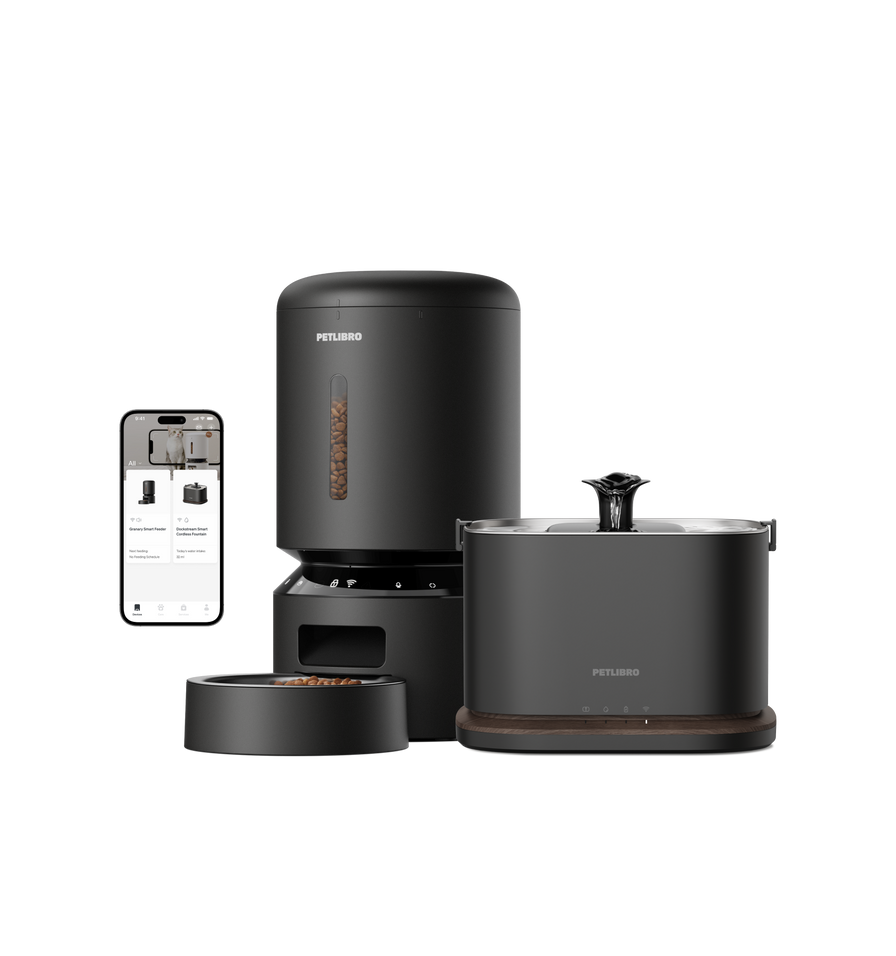 Granary Smart Feeder & Dockstream 2 Smart Fountain - PETLIBRO