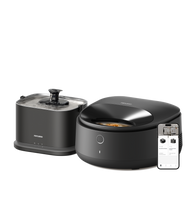 Petlibro PETLIBRO pet fountain and smart cat feeder, black, with flowing water spout and app control on phone screen