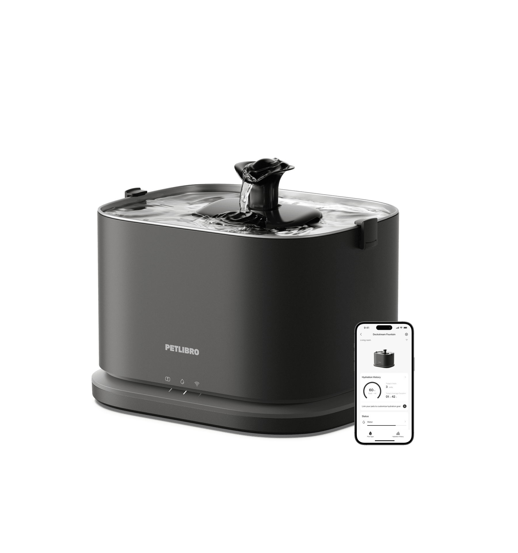 Dockstream 2 Smart Fountain - PETLIBRO