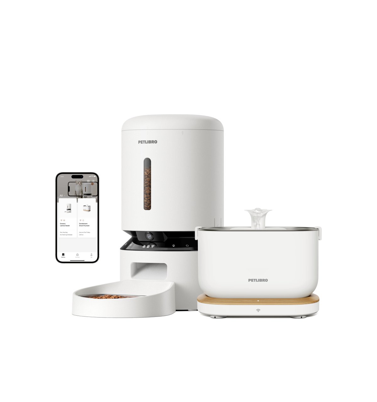 Petlibro Granary Smart Camera Feeder & Fountain Bundle #1